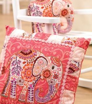 Elephant Cushion & Toy