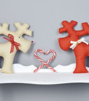Heirloom reindeer toys