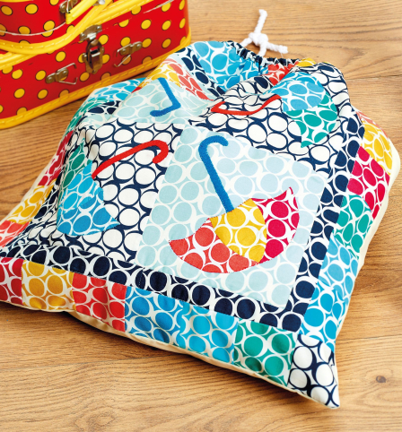 Umbrella Quilt Bag Sewing Tutorial (Part Two)
