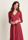 Malia Jersey Knit Wrap Dress Sewing Pattern