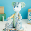 Easy Patchwork Teddy Bear Sewing Pattern
